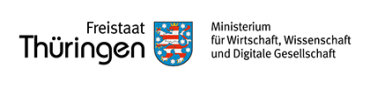 Logo des Thüringer Ministeriums für Wirtschaft, Wissenschaft und digitale Gesellschaft