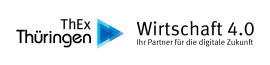 Logo von ThEx Thüringen, Wirtschaft 4.0.