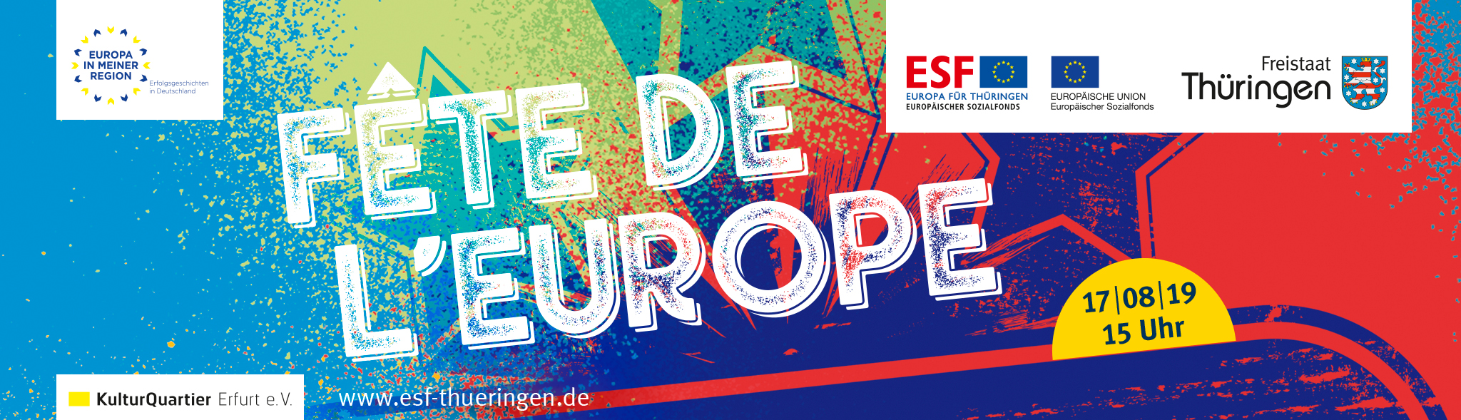 Fête de l’Europe – Thüringen feiert Europa.