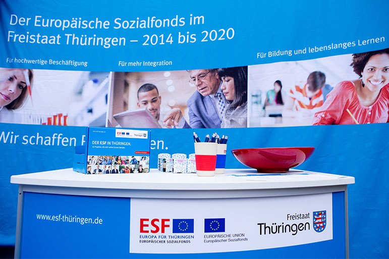 ESF-Infostand