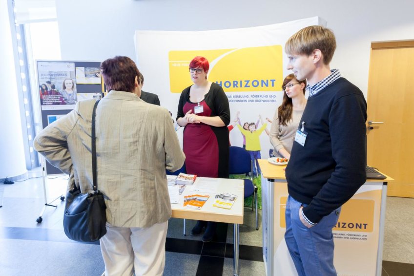 Projektstand von "Horizont"