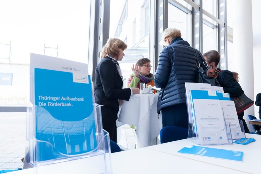 Stand der Thüringer Aufbaubank