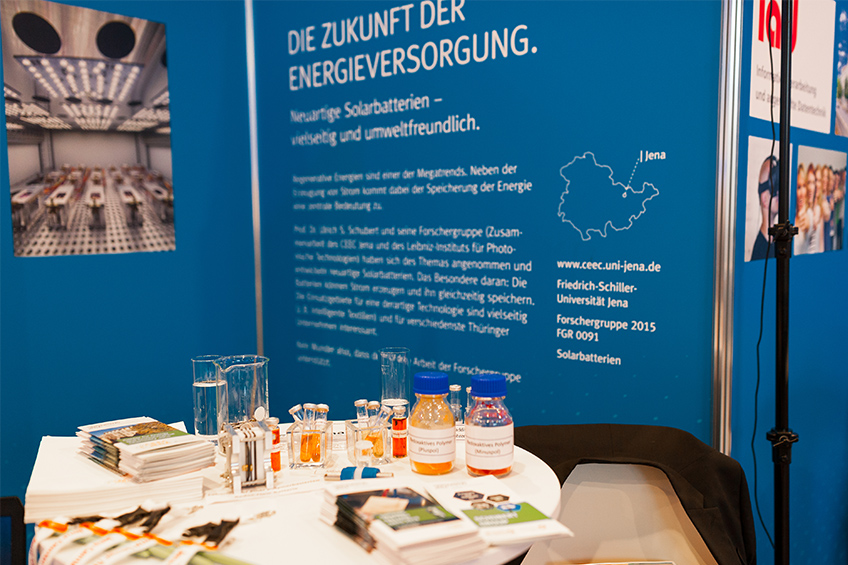 Projektstand des CEEC der Uni Jena 